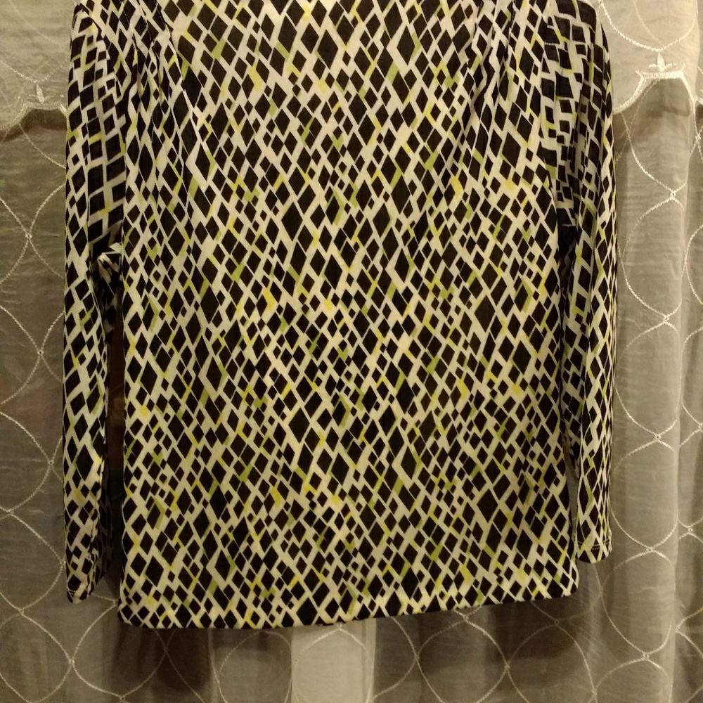 Anne Klein small stretch top easy care GUC - Picture 5 of 6